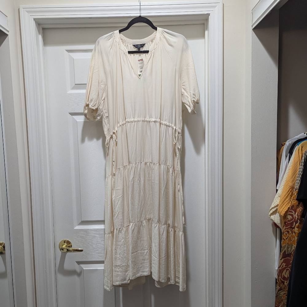 Velvet Heart Creme Tencel Dress